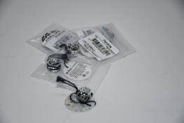 Five as new Pandora Harry Potter Charms; two Sorting Hat (799124C00), two Openwork Icons (799127C01)