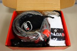 A quantity of Load Strength Sport fitness equipment and related items to include one multipurpose