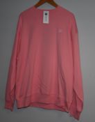 One as new Acne Studios Crew neck sweatshirt blush pink size M (fa-ux-swea000010).