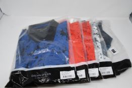 One as new Galvin Green Mike Shirt Ventil8+ size M (colour: red orange/Lava). One as new Galvin