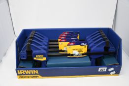 Five Irwin Quick-Grip Mini (two pack, 12''/300mm).