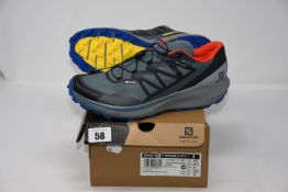 One pair of as new Salomon Sense Ride 4 Invisible GTX size UK 8.5.