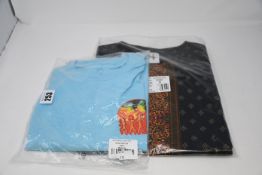 One as new Desigual Camille Vest size M (19WWVKAJ). One Cactus Jack c/o 2020 t-shirt size M (GRAD-