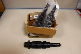 Three boxed Stanley black and decker fuel injectors (Model: 4050350004).