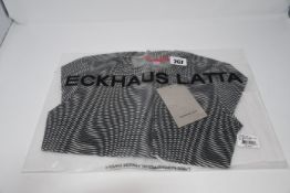 One as new Eckhaus Latta Burnout tee size M.