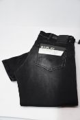 Two pairs of as new Replay Jondrill stretch denim jeans in black (W30, L32).