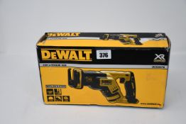 One boxed DeWalt DCS367N-XJ reciprocating saw (Unit only).