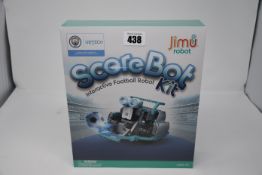 One boxed as new UB.TECH ScoreBot Interactive Football Robot Kit (Programmable smart building