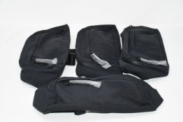 Four as new Lululemon On the Beat Black Belt Bag (LW9BORS).