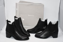 One as new Tamaris black ankle boots size 39. One as new Tamaris black ankle boots size 38.