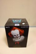 One boxed as new IT chapter two Pennywise 1/2 scale resin but 3d figure.