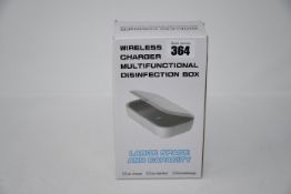 Fifteen wireless charger and multifunctional disinfection boxes.