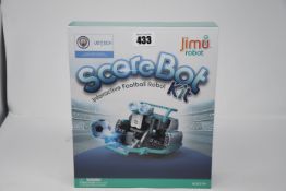 One boxed as new UB.TECH ScoreBot Interactive Football Robot Kit (Programmable smart building