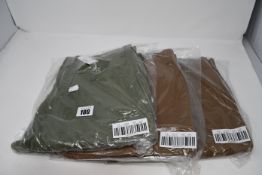 Two as new J Crew 250 Skinny-fit pant in stretch chino size 32/32. (Colour: River brown. Item: