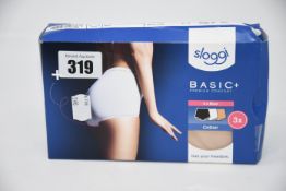 Five as new Sloggi Basic + 3 x Maxi Multicolour size 14.