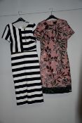 One as new Phase Eight Maryanne Stripe Ponte Dress size 10. One as new Phase Eight Joan Printed