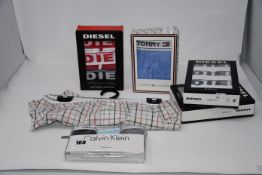 One as new Calvin Klein Women's Sleep Short Thermal Trousers size S (000QS6080E). One as new