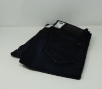 One as new G Raw slim jeans (Colour: dark aged. Size 30/30. Model: 3301. Security tag attached). One