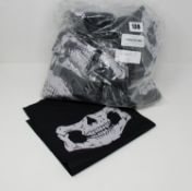 A large quantity of as new Skull Face Mask- Neck Tube Scarf Snood Balaclava (approximately sixty