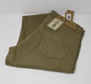 One as new Ralph Lauren khaki Sullivan slim jeans size 36/32.