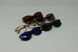 One pre-owned Ray-ban New Wayfarer 622 prescription sunglasses. One pre-owned Karl Lagerfeld