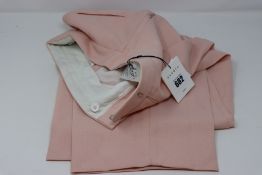 One as new Sandro Paris matching 7/8 length tailored trousers size 36 (P6570E. Some marks on the