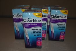 Seven Clearblue Advanced Fertility Monitor Refill Test Sticks (24 tests).