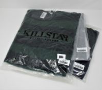 One as new Killstar Umbra leggings size L. One as new Killstar Backstreet Boys crop top size L.