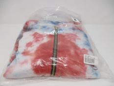 One as new Aviator Nation Hand dyed zip unisex red hoodie size S (HDHDY-TDRED-XS).