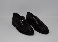One as new Sergio Rossi Men's Black Loafer size 8.