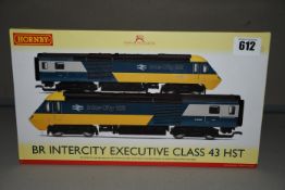 A boxed as new Hornby BR Intercity Executive Class 43 HST twin pack.