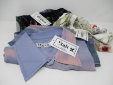 One as new Etalon by Steve Canar Sapphire Floral Illusion navy Tank size L. One as new Etalon by