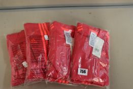 Three as new Adidas 3-Stripes Tricot girl tracksuit size 2-3 Y (GD6175). One as new Adidas 3-Stripes