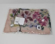 One as new Salvatore Ferragamo floral print silk scarf (0717392).
