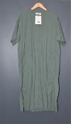 One as new Olive Takuya V Neck Dress one size. Colour: mint.