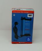 One boxed as new Victron Blue Smart IP22 Charger 24/16, UK Plug.