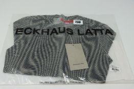 One as new Eckhaus Latta Burnout tee size M.