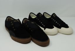 One as new Globe Surplus size US 10 (GBSURP-20515). One as new Globe Mahalo Plus size US 10 (