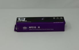 A boxed as new Cooler Master MP510-M Mouse pad with stitched edge.