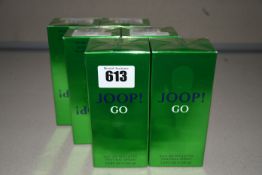 Six boxed as new Joop! Go eau de toilette natural spray (100ml).