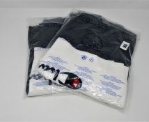 Two as new Champions Half Zip-Up Colour Block Wraparound Logo Hoodie size S.