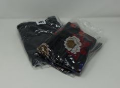 One as new French Connection Liliana Cupro Jersey V Neck Midi Dress size 8 (71NXI). One as new