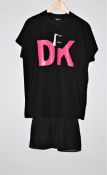 One as new DKNY 2 in 1 black dress size M (D32743/09B).