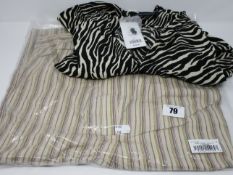 One as new French Connection Verve Stripe Belted Dress size S. One as new French Connection Geriel