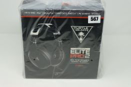 One as new Turtle Beach Elite Pro 2 Pro Performance gaming headset.