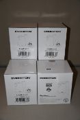 Six boxed as new Emberton Corsham brushed stainless steel kettles (1L).