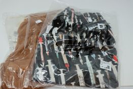 One as new Pleasures Beverly Twill Short (Colour: Black. Size S). One as new Mollusk Men's