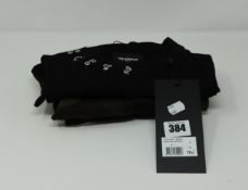 One as new Kooples white jersey and lace t-shirt size 1. One as new Kooples black jersey and lace