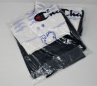 Two as new Champions Half Zip-Up Colour Block Wraparound Logo Hoodie size S.