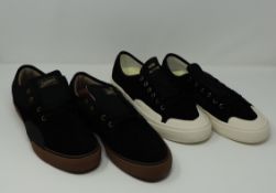 One as new Globe Surplus size US 10 (GBSURP-20515). One as new Globe Mahalo Plus size US 10 (